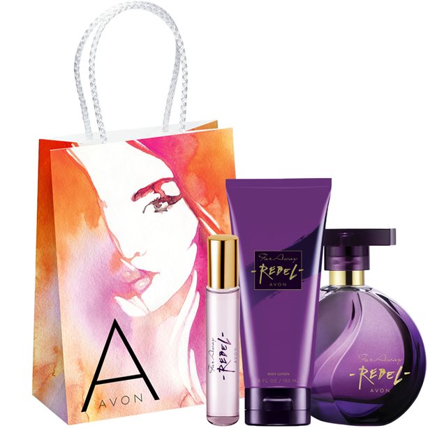 Catalog Avon - OS - Set 3 produse Far Away Rebel OS - Set 3 produse Far Away Rebel - Catalog Avon