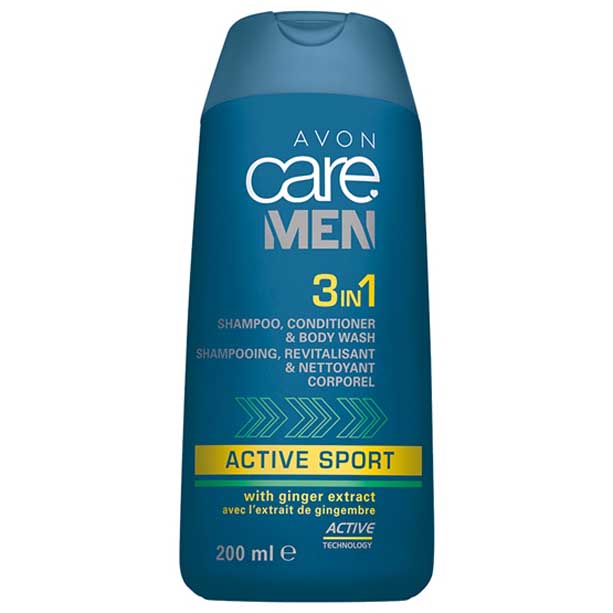 OS - 3 in 1 Sampon, balsam si gel de dus Avon Care Men Active Sport - Catalog Avon