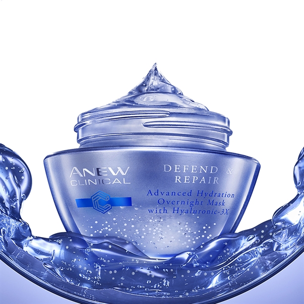 Catalog Avon - Masca hidratanta peste noapte Anew Clinical Defend Masca hidratanta peste noapte Anew Clinical Defend - Catalog Avon