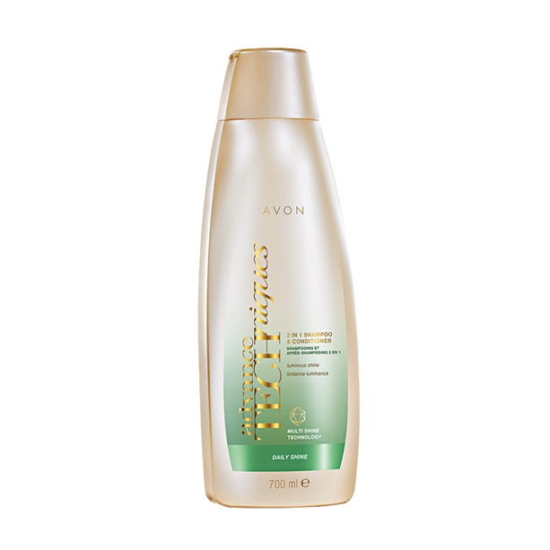 Catalog Avon - Advance Techniques 2 in 1 Sampon si balsam Daily Shine 700 ml Advance Techniques 2 in 1 Sampon si balsam Daily Shine 700 ml - Catalog Avon