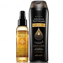 Set Supreme Oils Sampon si Tratament pentru hranire