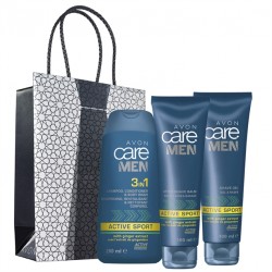 Set 3 produse Avon Care Men Active Sport - Punga cadou El