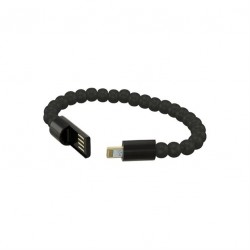 Bratara-cablu USB Carson negru pentru El