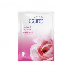 Masca de fata individuala Avon Care cu trandafir