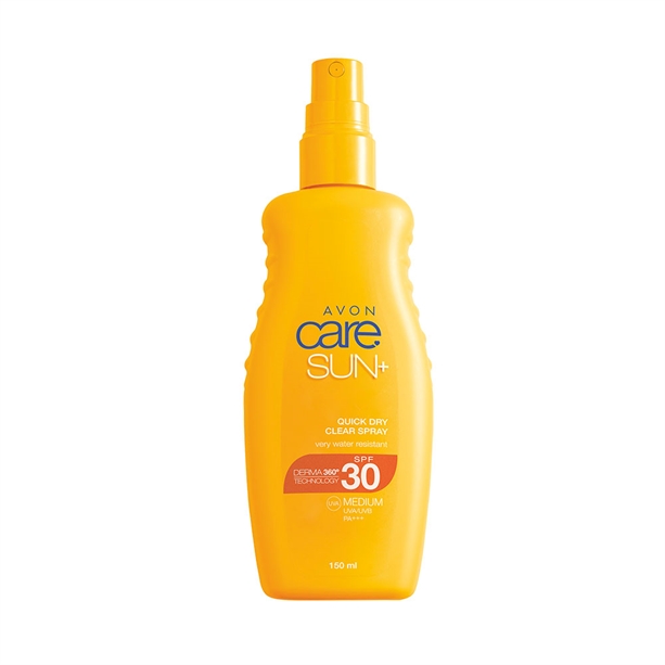 Catalog Avon - Spray pentru protectie solara cu uscare rapida Avon Care Sun SPF30 Spray pentru protectie solara cu uscare rapida Avon Care Sun SPF30 - Catalog Avon