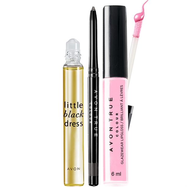 Catalog Avon - Set 3 produse cosmetice pentru geanta Set 3 produse cosmetice pentru geanta - Catalog Avon