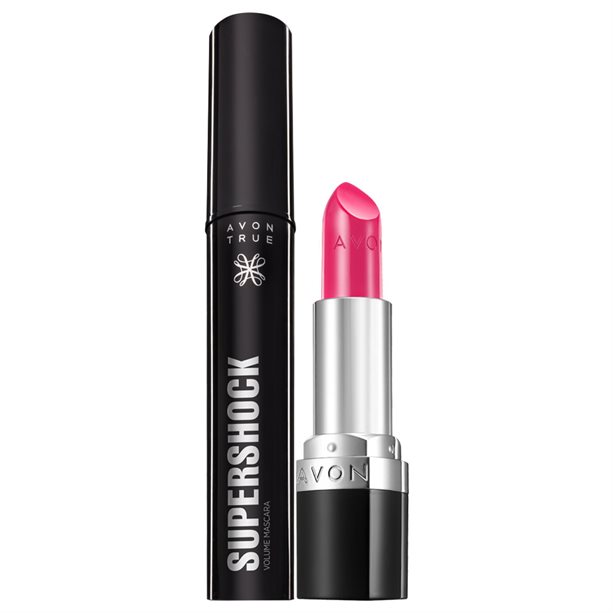 Catalog Avon - Set Mascara True Colour SuperShock Volume si Ruj True Colour Set Mascara True Colour SuperShock Volume si Ruj True Colour - Catalog Avon