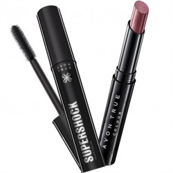 Set Ruj rezistent True Colour si Mascara True Colour SuperShock Volume