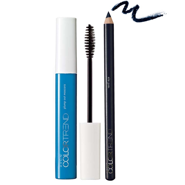 Set creion de ochi Pencil Play si mascara Plump Out - Catalog Avon
