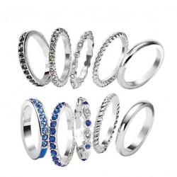 Set cadou inele Jaimee - Albastru