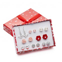 Set de 8 perechi de cercei Modern Romance