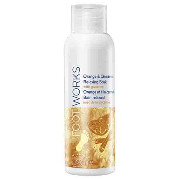 Catalog Avon - Lichid emolient cu portocale si scortisoara Footworks Lichid emolient cu portocale si scortisoara Footworks - Catalog Avon