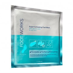 Sosete exfoliante cu acid glicolic si aloe vera