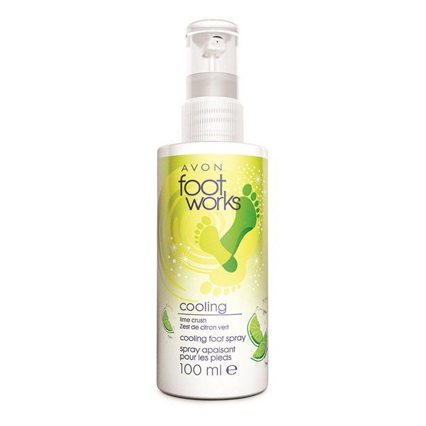 Spray dezodorizant pentru picioare cu lime Footworks - Catalog Avon