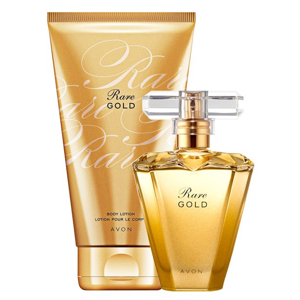 Catalog Avon - Set Apa de parfum si Lotiune de corp Rare Gold Set Apa de parfum si Lotiune de corp Rare Gold - Catalog Avon