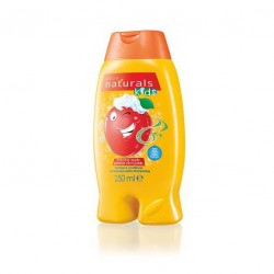 Sampon si balsam pentru copii cu aroma de mere Naturals Kids 