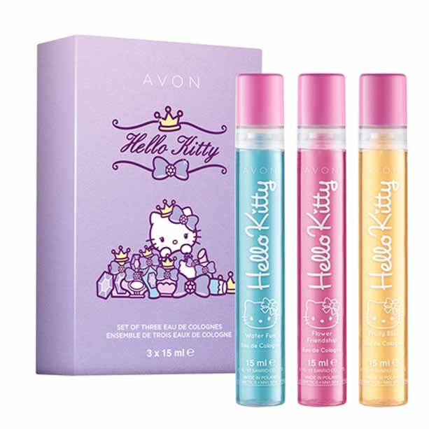 Catalog Avon - Set 3 ape de colonie Hello Kitty Set 3 ape de colonie Hello Kitty - Catalog Avon