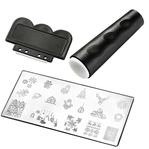 Catalog Avon - Set Carton cu decoratiuni Craciun si Kit pentru modele pe unghii Set Carton cu decoratiuni Craciun si Kit pentru modele pe unghii - Catalog Avon