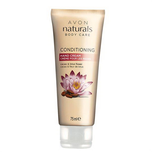 Catalog Avon - Crema de maini Naturals cu extracte de cacao si floare de lotus Crema de maini Naturals cu extracte de cacao si floare de lotus - Catalog Avon