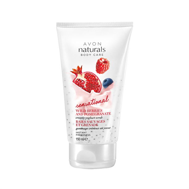 Catalog Avon - Exfoliant de corp Naturals cu iaurt Exfoliant de corp Naturals cu iaurt - Catalog Avon