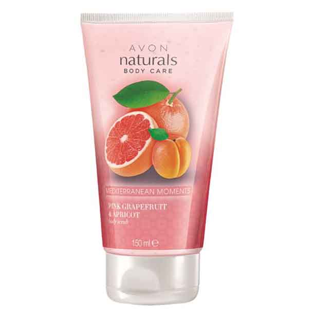 Catalog Avon - Exfoliant pentru corp Naturals cu grepfrut si caisa Exfoliant pentru corp Naturals cu grepfrut si caisa - Catalog Avon
