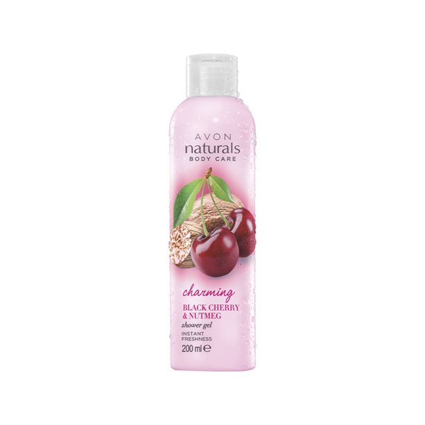Gel de dus Naturals cu cirese si nucsoara - Catalog Avon