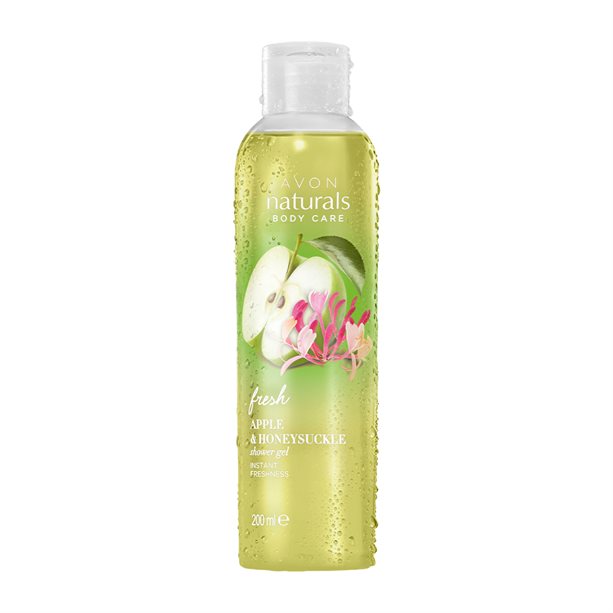 Catalog Avon - Gel de dus Naturals cu mar si caprifoi Gel de dus Naturals cu mar si caprifoi - Catalog Avon