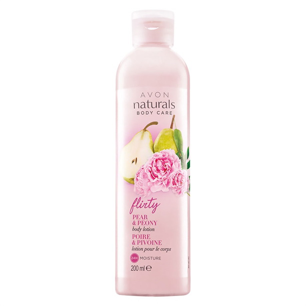 Lotiune de corp Naturals cu aroma de pere si bujor - Catalog Avon