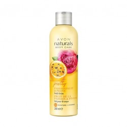 Lotiune de corp cu bujor si fructul pasiunii Naturals 