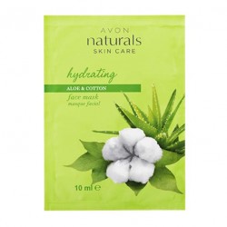 Masca individuala Naturals cu aloe si bumbac