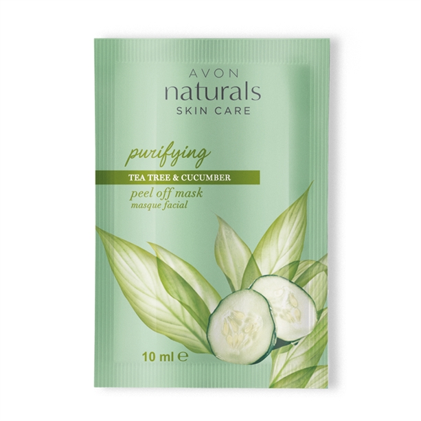 Catalog Avon - Masca individuala Naturals cu arbore de ceai si castravete Masca individuala Naturals cu arbore de ceai si castravete - Catalog Avon