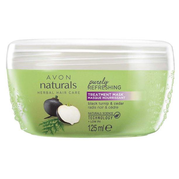 Catalog Avon - Masca tratament pentru par cu nap negru si lemn de cedru Masca tratament pentru par cu nap negru si lemn de cedru - Catalog Avon