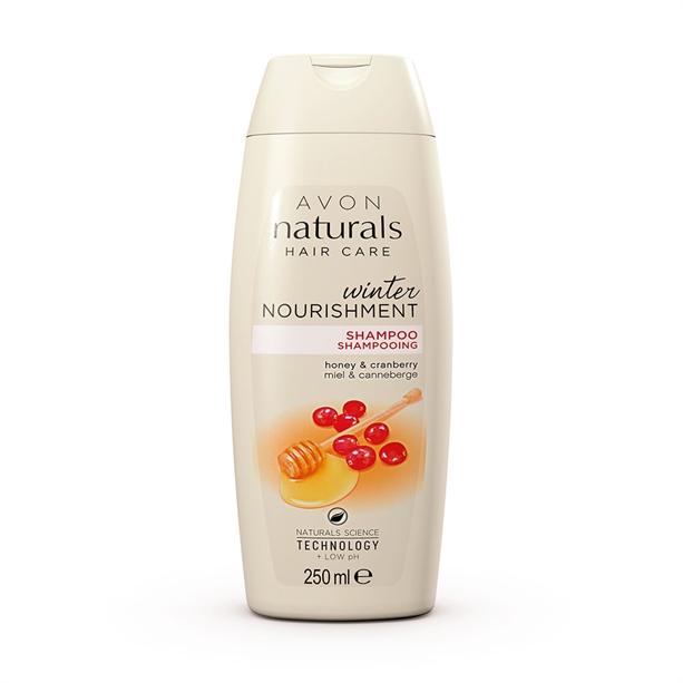 Catalog Avon - Sampon cu miere si merisoara Naturals Sampon cu miere si merisoara Naturals - Catalog Avon