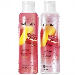 Set Gel de dus si Lotiune de corp Naturals cu flori de cires