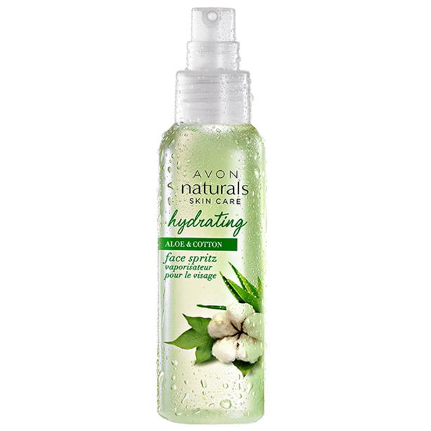 Catalog Avon - Spray hidratant pentru fata Naturals cu aloe si bumbac Spray hidratant pentru fata Naturals cu aloe si bumbac - Catalog Avon