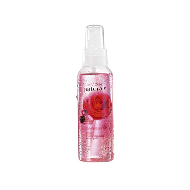 Spray pentru corp Naturals cu ciocolata si trandafiri - Catalog Avon
