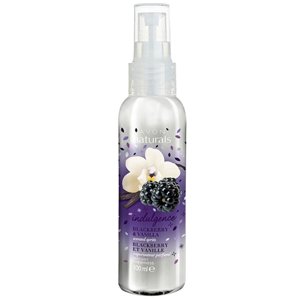 Spray de corp parfumat Naturals cu mure si vanilie **** - Catalog Avon