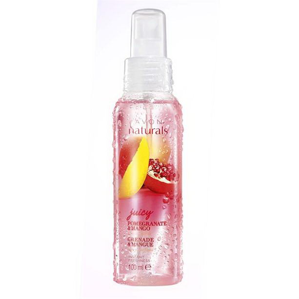 Spray de corp parfumat Naturals cu rodie si mango - Catalog Avon