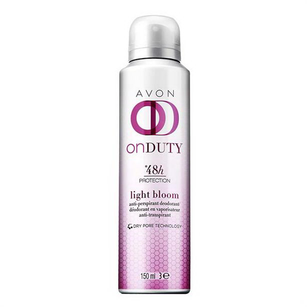 Catalog Avon - Deodorant On Duty Light Bloom Deodorant On Duty Light Bloom - Catalog Avon
