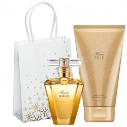 Set apa de parfum si lotiune Rare Gold
