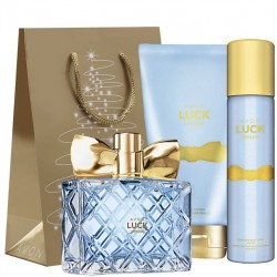Set 3 produse Avon Luck Limitless pentru Ea - Punga cadou