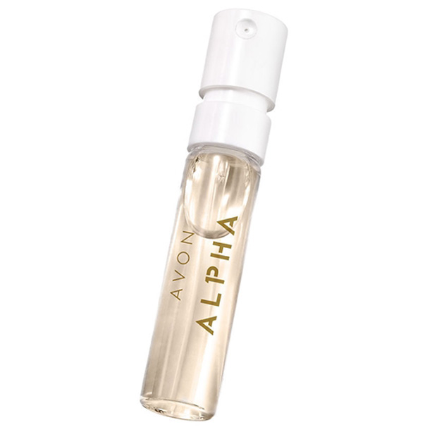 Catalog Avon - Mostra apa de parfum Alpha pentru Ea Mostra apa de parfum Alpha pentru Ea - Catalog Avon