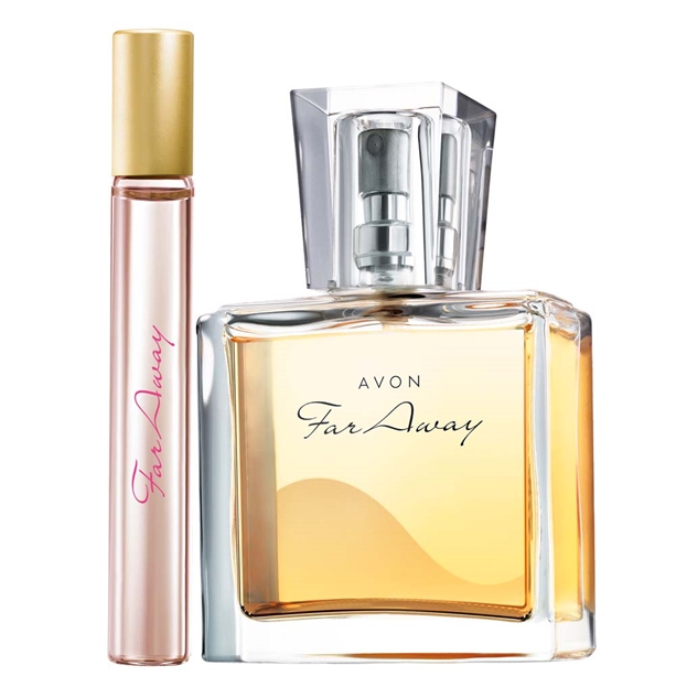 Catalog Avon - Set apa de parfum 30 ml si roleta Far Away Set apa de parfum 30 ml si roleta Far Away - Catalog Avon