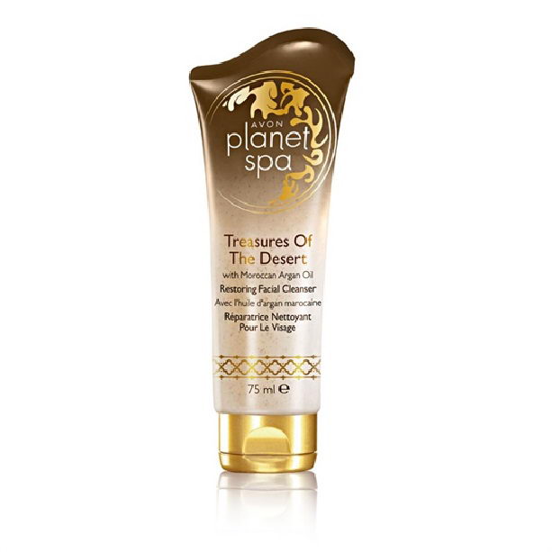 Gel de curatare exfoliant hidratant pentru fata Treasures of the Desert - Catalog Avon