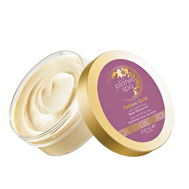 Catalog Avon - Crema de corp Radiant Gold cu extract de aur si Oud Crema de corp Radiant Gold cu extract de aur si Oud - Catalog Avon