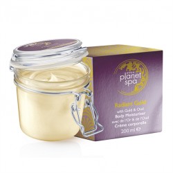 Unt hranitor pentru corp cu particule aurii si Oud Radiant Gold