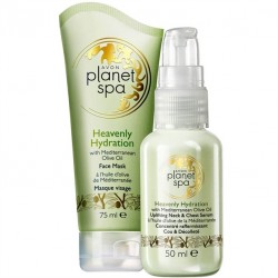 Set Masca de fata si Ser pentru gat si decolteu Heavenly Hydration