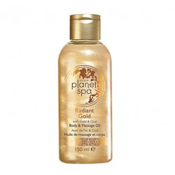 Ulei de masaj pentru corp Radiant Gold cu extract de aur si Oud 