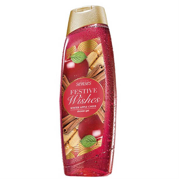 Catalog Avon - Gel de dus Senses Festive Wishes 500 ml Gel de dus Senses Festive Wishes 500 ml - Catalog Avon
