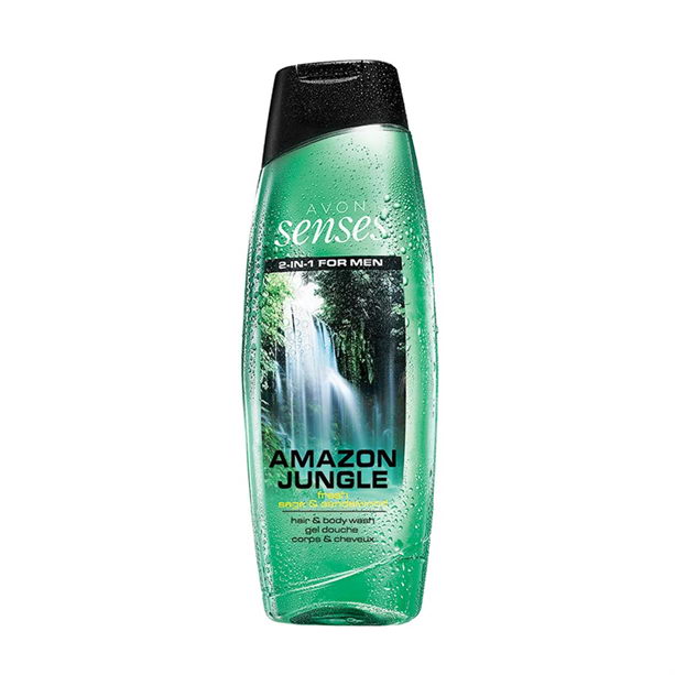 Catalog Avon - Gel de dus pentru par si corp Senses Amazon Jungle 500 ml Gel de dus pentru par si corp Senses Amazon Jungle 500 ml - Catalog Avon